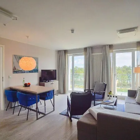 Appartamento Duenenresidenz Prora - Skysuite Mit Meerblick, 1 Schlafzimmer Und Dachterrasse Np-508