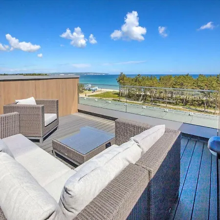 Duenenresidenz Prora - Skysuite Mit Meerblick, 1 Schlafzimmer Und Dachterrasse Np-508